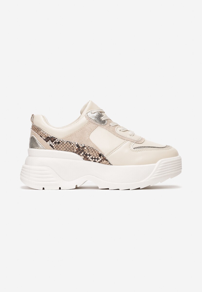 Beżowe Sneakersy Cricketflight 3