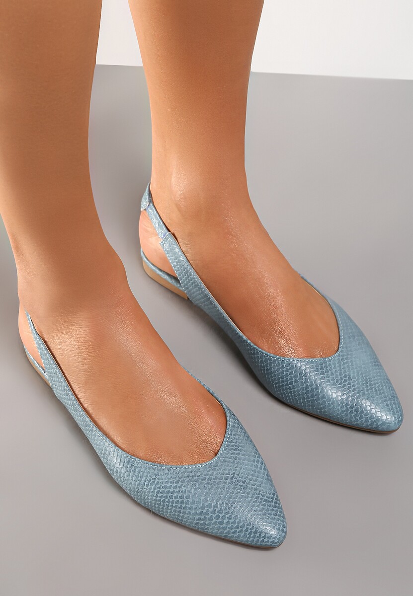 Niebieskie Sandały Coralis