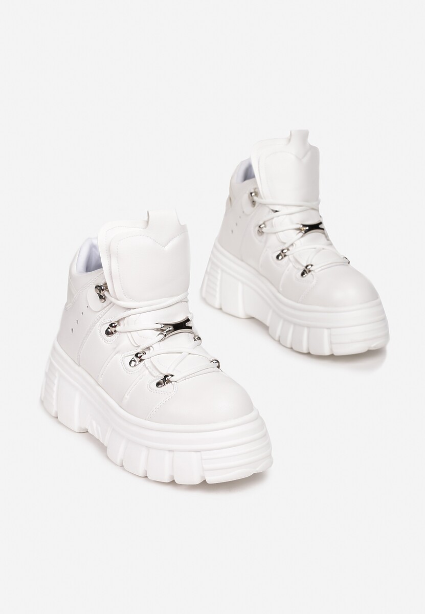 Białe Sneakersy Nalora