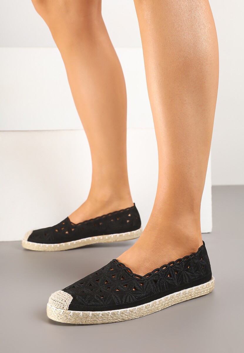 Espadrile Arivoni Negre 1