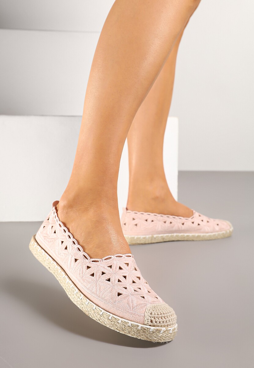 Espadrile Arivoni Roz 1