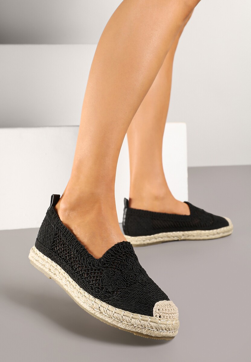 Espadrile Finselina Negre 1