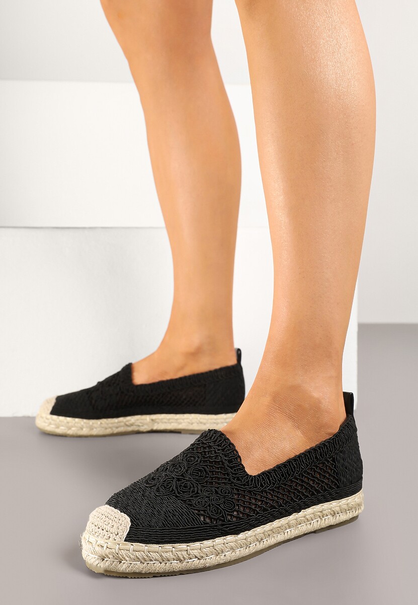 Espadrile Finselina Negre 2