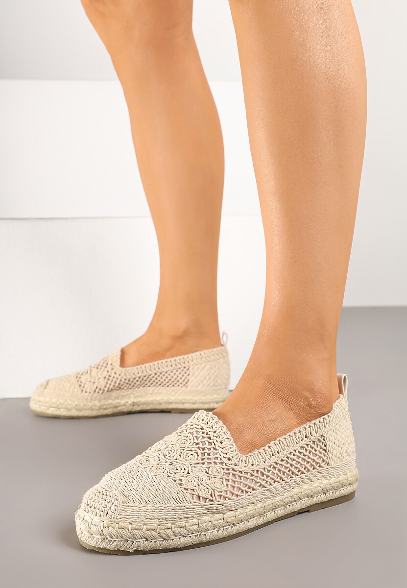 Espadrile Finselina Bej 1