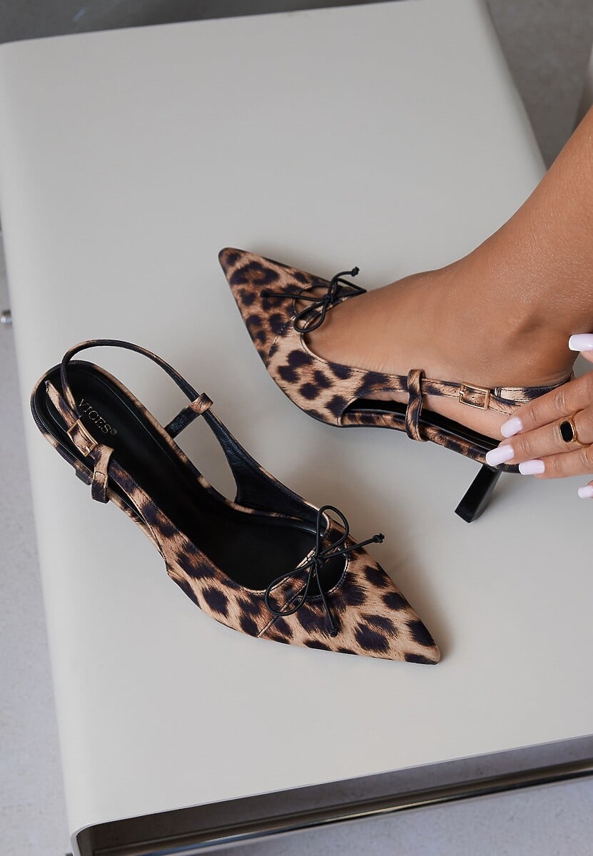 Sandale Terozia Imprimeu leopard 1