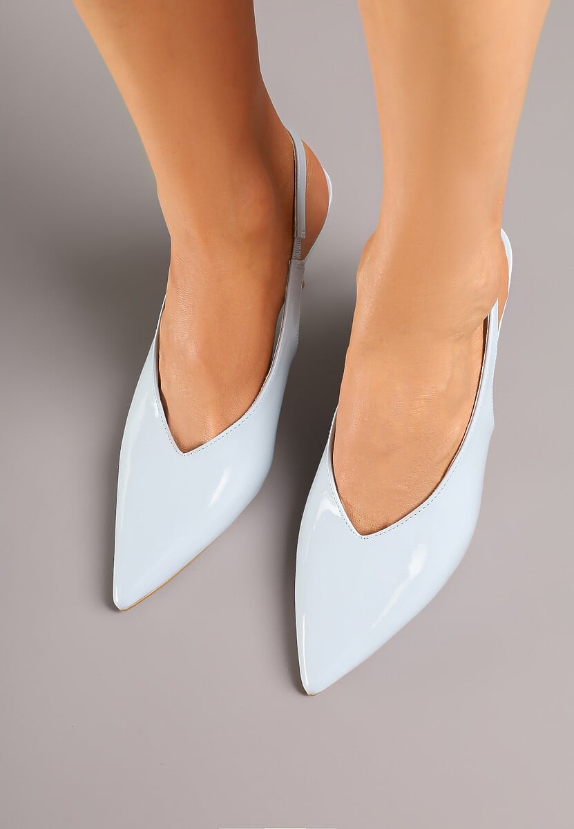 Niebieskie Sandały Slingback Vices na Obcasie Typu Szpilka Tilionea 3