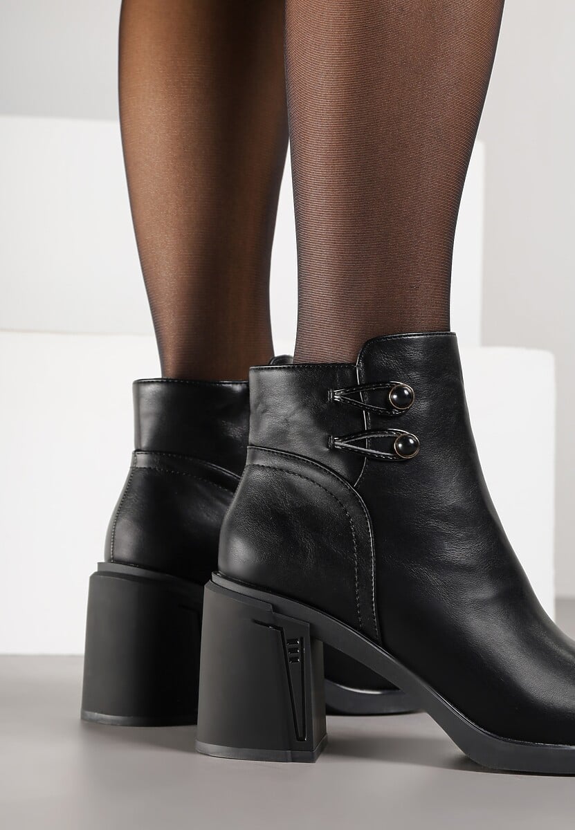 Botine Naleasa Negre 3