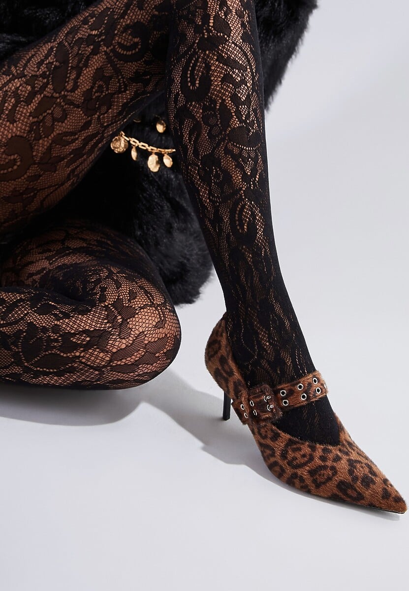 Pantofi cu toc Nalisette Negri 1