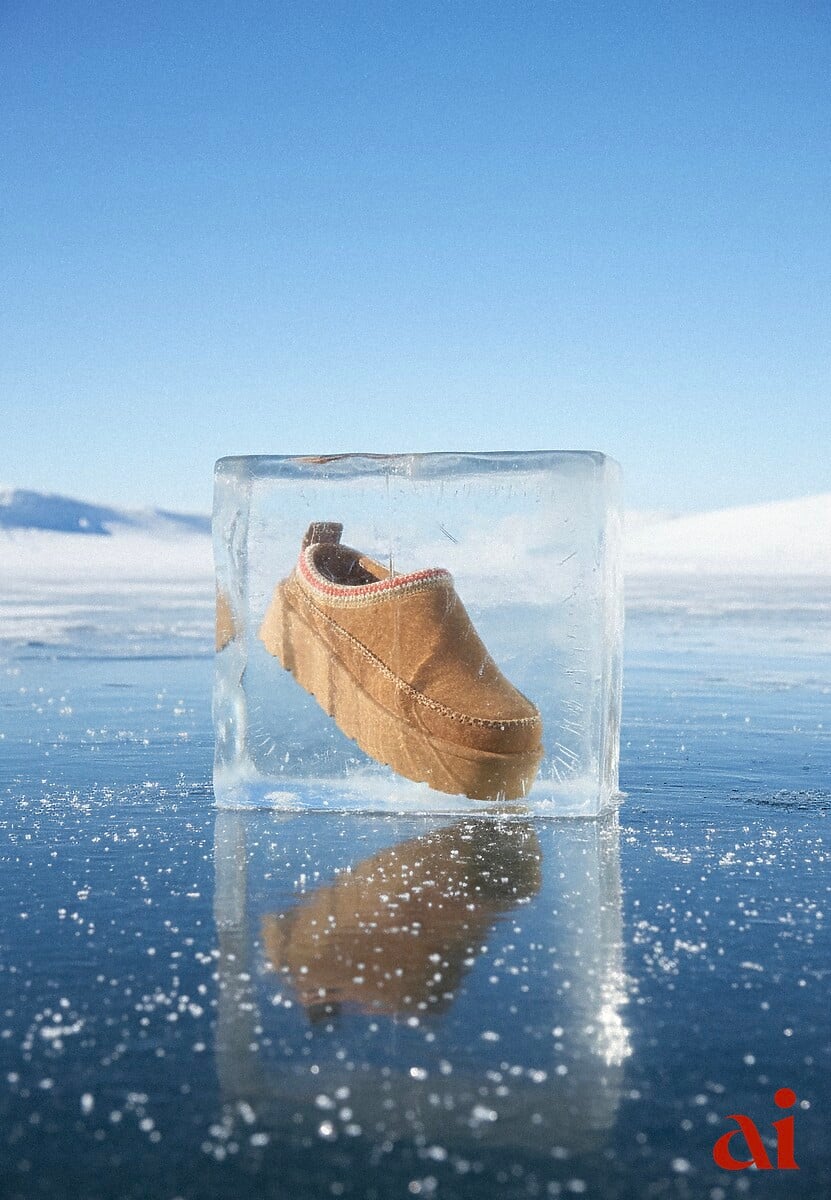 Jasnobrązowe Śniegowce z Futrzanym Ociepleniem na Platformie Reiandea 1