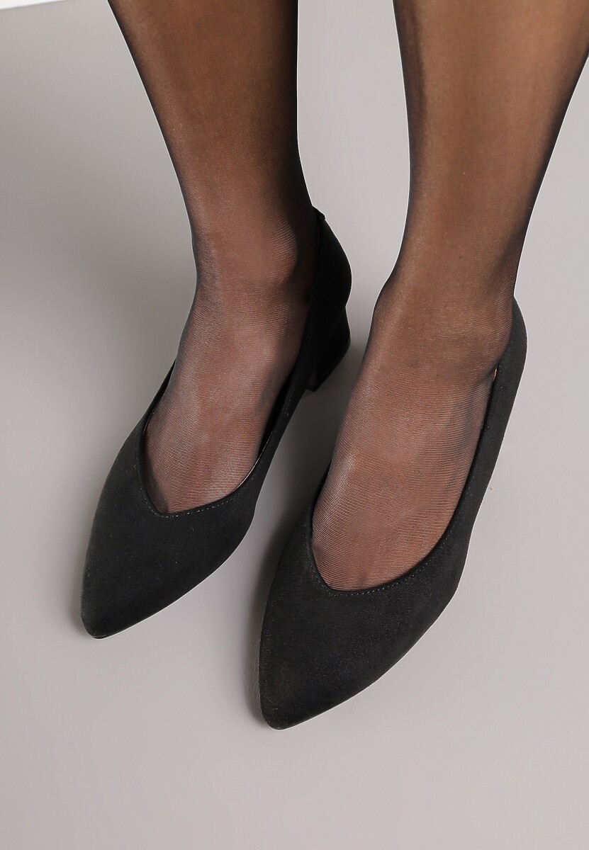 Pantofi cu toc Mixin Negri 3