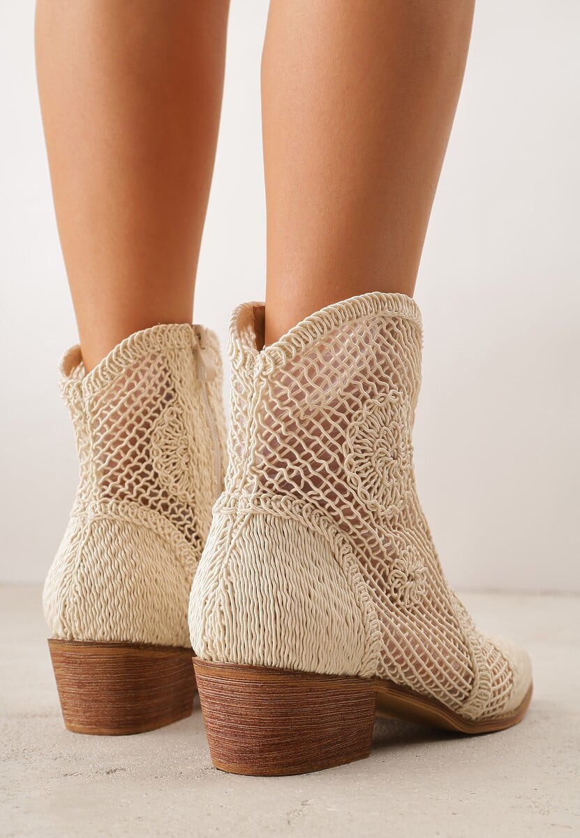 Botine Azinessa Bej 3