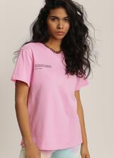 Różowy T-shirt Mepheusa