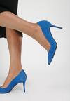 Niebieskie Szpilki Kendall + Kylie Rivet