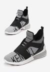 Szaro-Czarne Sneakersy Kendall + Kylie Streetwear