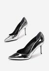 Srebrne Szpilki Kendall + Kylie Rivet