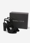 Czarne Sandały Kendall + Kylie Wreathe