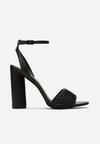 Czarne Sandały Kendall + Kylie Wreathe