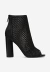 Czarne Botki Kendall + Kylie Openwork