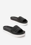 Czarne Klapki Kendall + Kylie Monochrome