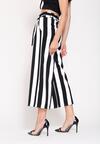Czarne Spodnie Linear Stripes