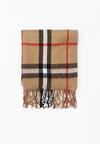 Camelowy Szalik Checked