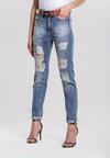 Niebieskie Jeansy Skip