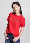 Czerwony T-shirt Technology