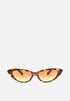 Brązowe Okulary Freshly
