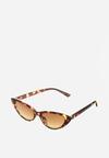 Brązowe Okulary Freshly