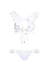 Białe Bikini Crystalline