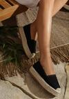 Czarne Espadryle Found A Girl