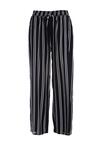 Granatowe Spodnie Striped