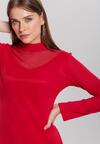 Czerwona Sukienka Behoof