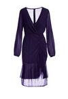 Ciemnofioletowa Sukienka Kirtle