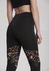 Czarne Legginsy Lagarto