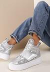 Srebrne Sneakersy Sykes