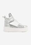 Srebrne Sneakersy Sykes
