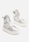 Srebrne Sneakersy Sykes