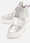 Srebrne Sneakersy Sykes