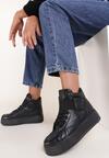 Czarne Sneakersy Rivka