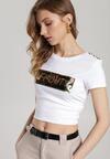 Biały T-shirt Noel
