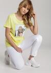 Żółty T-shirt Galene