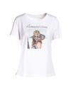 Biały T-shirt Galene