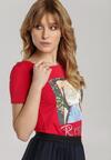 Czerwony T-shirt Dorissis