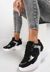 Czarne Sneakersy Klyphotise