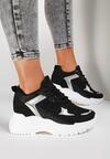 Czarne Sneakersy Klyphotise