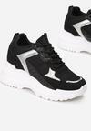 Czarne Sneakersy Klyphotise