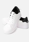 Biało-Czarne Sneakersy Heliteia