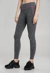 Szaro-Fuksjowe Legginsy Aquiriel