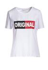 Biały T-shirt Leucedice